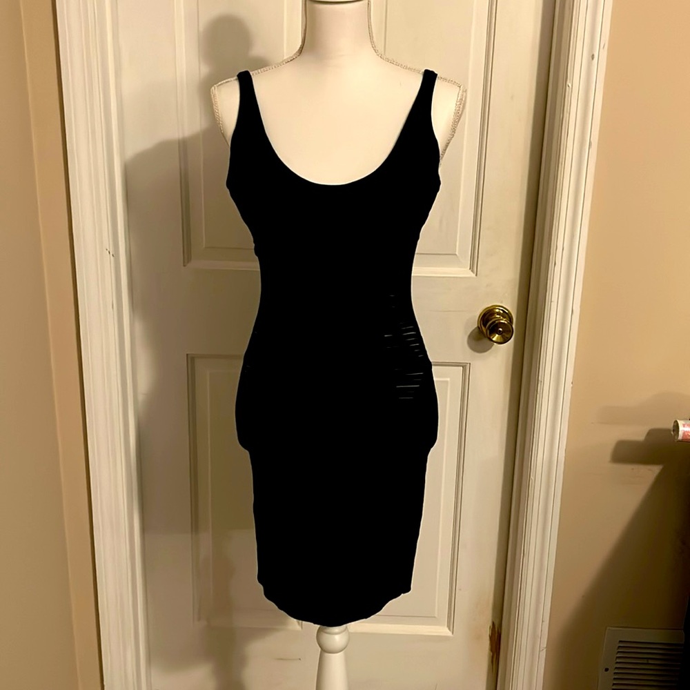 Herve Leger women’s dress black size medium.